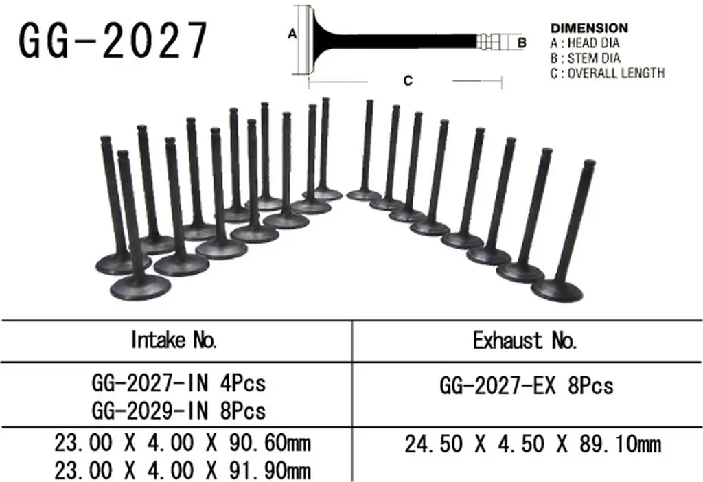 VESRAH sací ventil YAMAHA R1/FZS1000 98-04 (4XV-12112-00) (1 kus) vyrobeno v Japonsku ( )