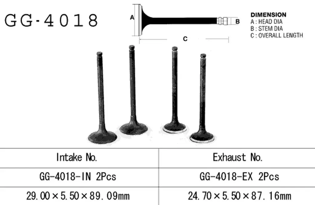 VESRAH výfukový ventil KAWASAKI KLR 250 85-05, EN 450/500, GPZ 500S, GPZ 900R, ER5 97-03 (12005-1052,12005-1065) (1 kus) vyrobeno v Japonsku ( )