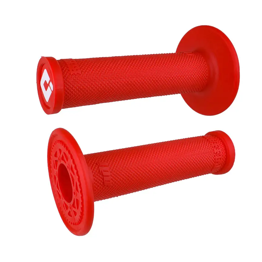 ODI gripy OFF ROAD RUFFIAN NO WAFFLE MOTOCROSS GRIPS barva červená ( )
