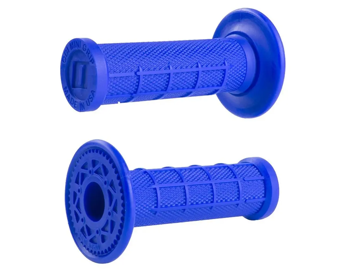 ODI gripy OFF ROAD MINI HALF WAFFLE MX SINGLE PLY GRIP barva modrá ( )