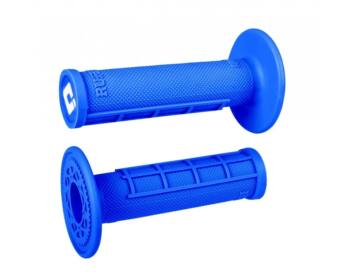 ODI gripy OFF ROAD HALF WAFFLE MX SINGLE PLY GRIP barva modrá ( )
