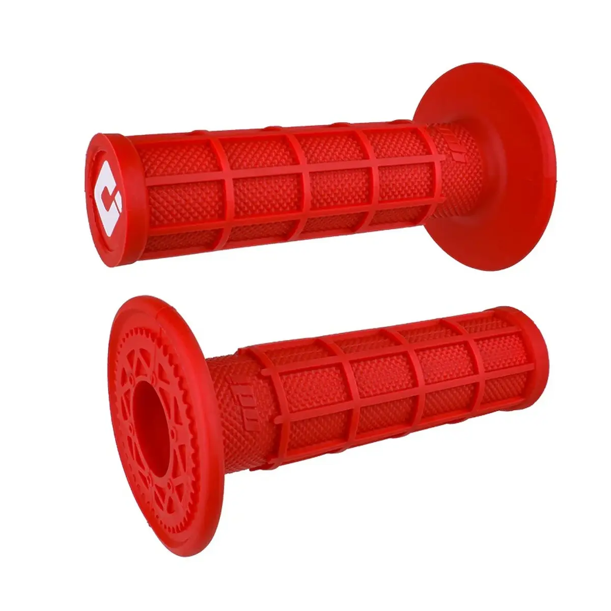 ODI gripy OFF ROAD FULL WAFFLE MX SINGLE PLY GRIP barva červená (ODI gripy OFF ROAD FULL WAFFLE MX SINGLE PLY GRIP barva červená)