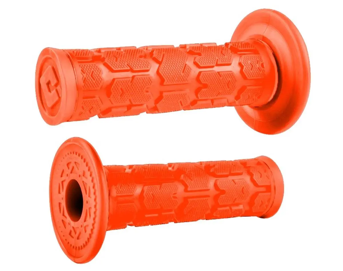 ODI gripy OFF ROAD ROGUE MX SINGLE PLY GRIP barva oranžová ( )