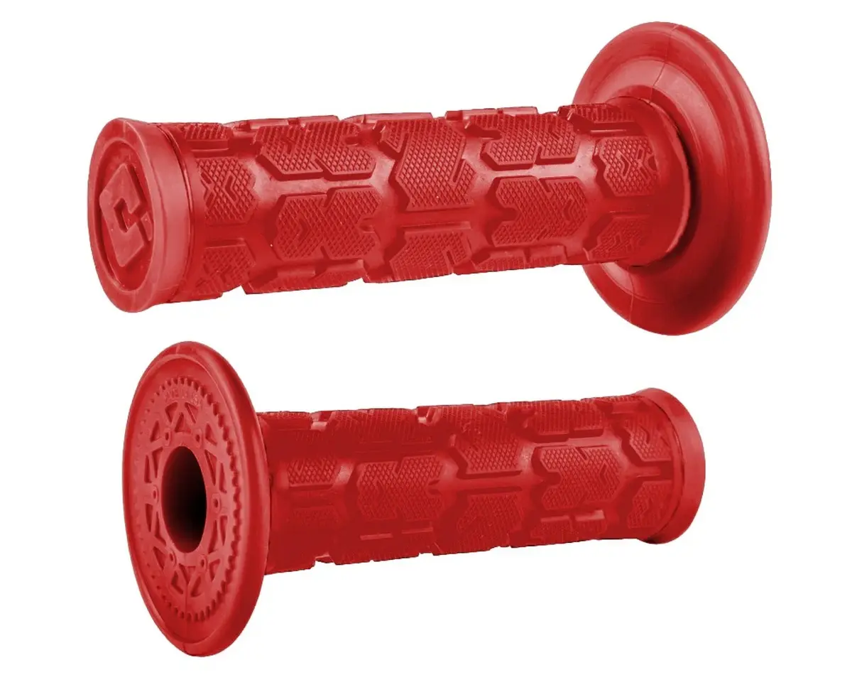 ODI gripy OFF ROAD ROGUE MX SINGLE PLY GRIP barva červená ( )
