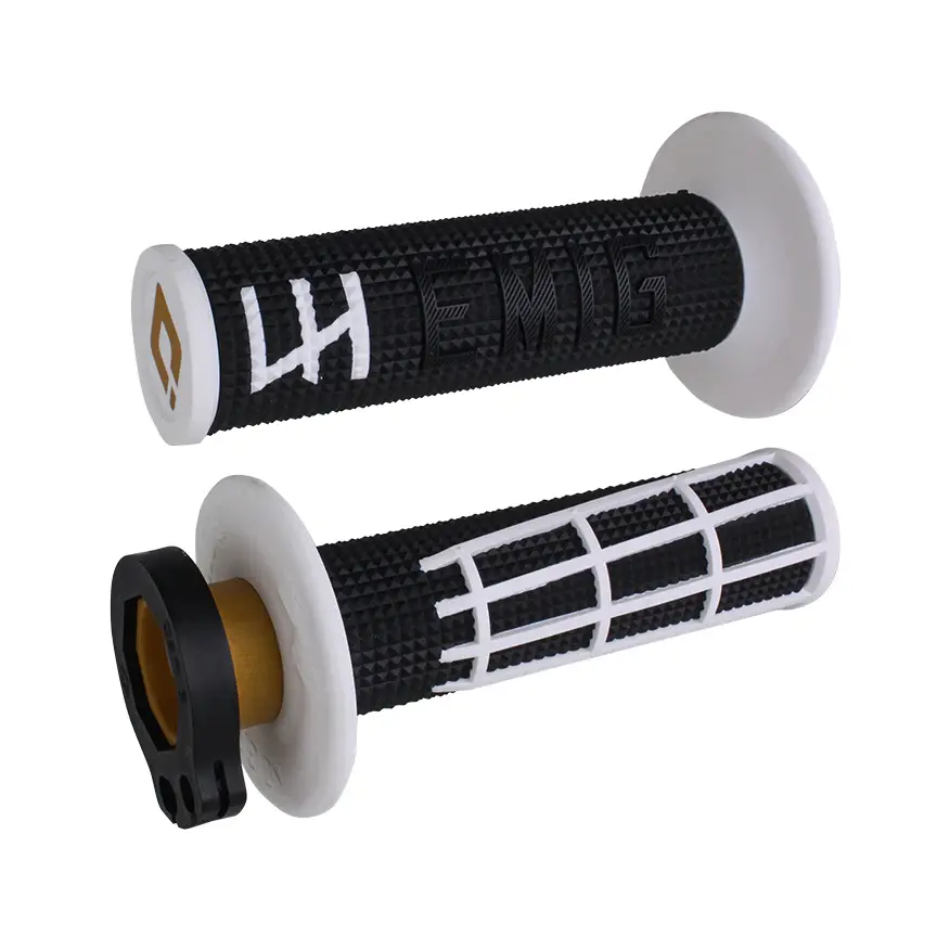 ODI gripy OFF ROAD EMIG 2.0 V2 LOCK-ON GRIP barva černá bílá ( )