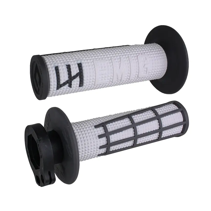 ODI gripy OFF ROAD EMIG 2.0 V2 LOCK-ON GRIP barva bílá grafitová ( )