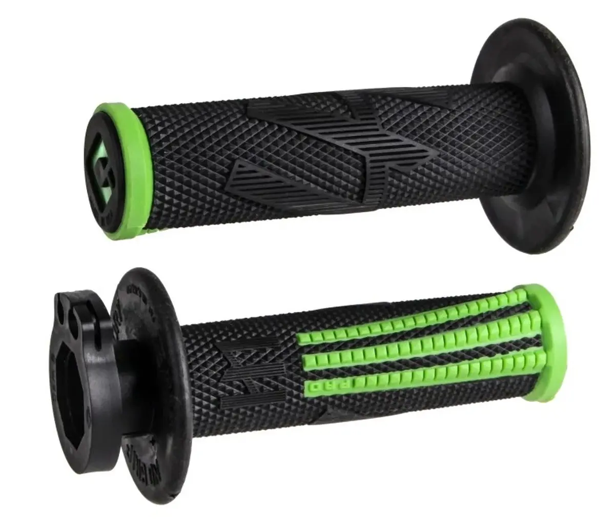 ODI gripy OFF ROAD EMIG PRO V2 LOCK-ON GRIP barva černá zelená ( )