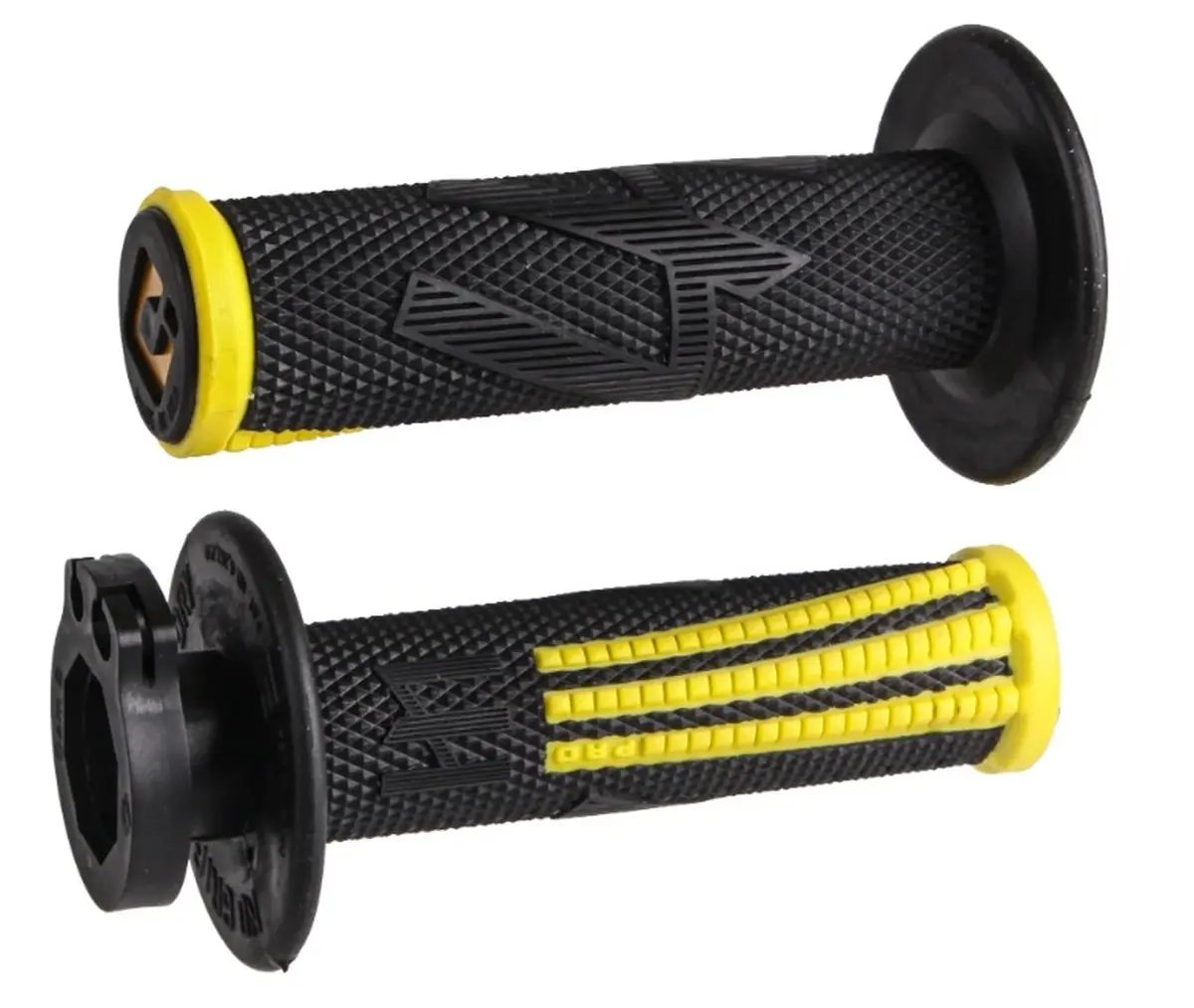ODI gripy OFF ROAD EMIG PRO V2 LOCK-ON GRIP barva černá žlutá ( )