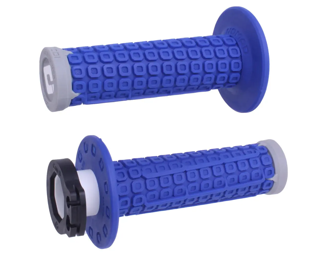 ODI gripy OFF ROAD NOMAD MX V2 LOCK-ON GRIP barva modrá šedá ( )
