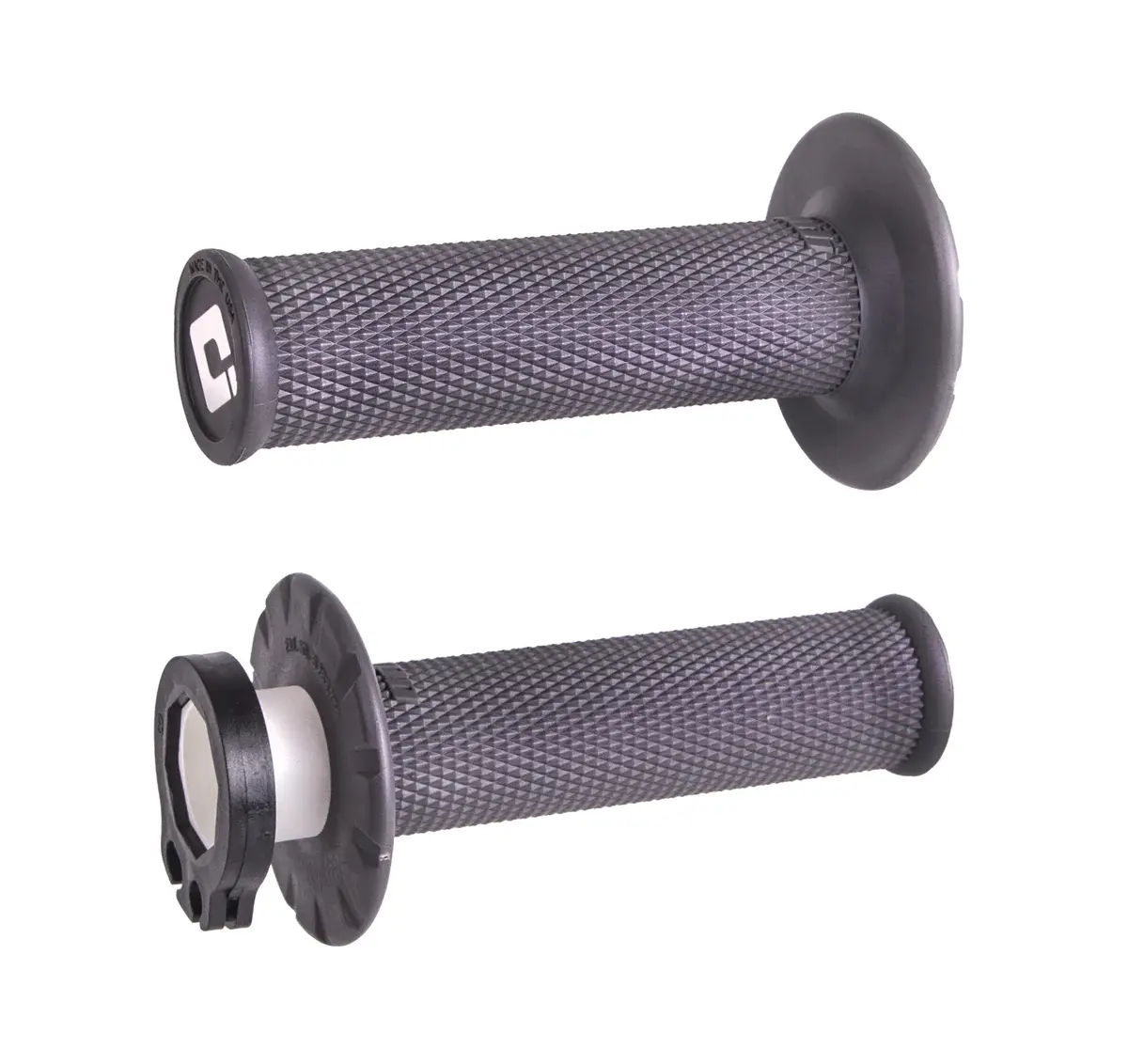 ODI gripy OFF ROAD NO WAFFLE MX V2 LOCK-ON GRIP barva grafitová ( )