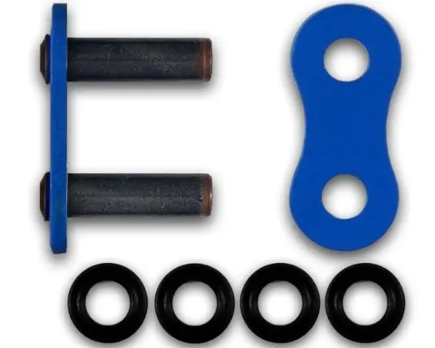 RK spojovací článek - spona (CL) BB520XRE (XW-RING) barva modrá (RK spojovací článek - spona (CL) BB520XRE (XW-RING) barva modrá)