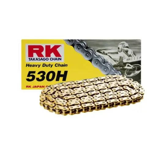 RK hnací řetěz 530H-120 spona (CL) v sadě barva STANDARD (objem: do 400 ccm) (RK hnací řetěz 530H-120 spona (CL) v sadě barva STANDARD (objem: do 400)