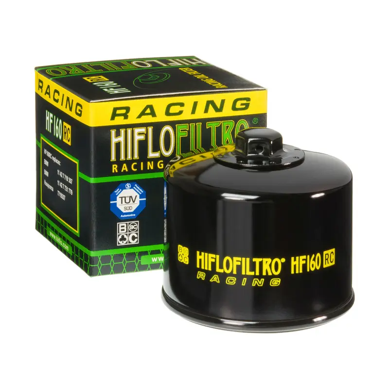 HIFLO olejový filtr HF 160RC RACING BMW K1200/1300, S1000RR, F 650/700/800 GS 07-16 (50) (HIFLO olejový filtr HF 160RC RACING BMW K1200/1300,)