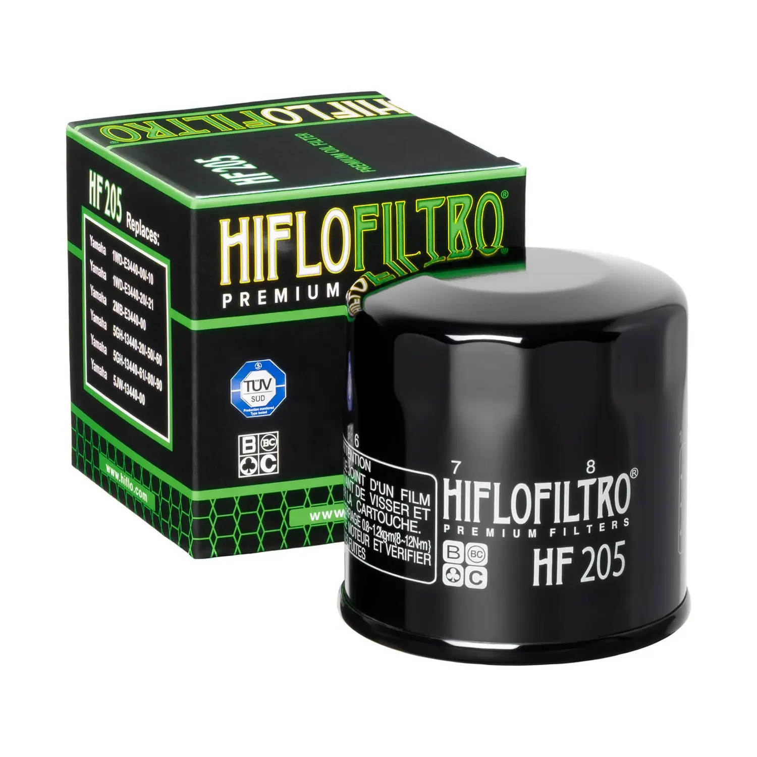 HIFLO olejový filtr HF 205 YAMAHA (50) ( )