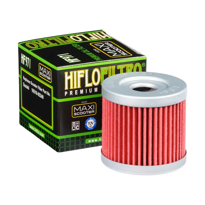HIFLO olejový filtr HF 971 SUZUKI BURGMAN 125/150/200/400 (50) ( )