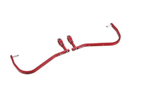 ACCEL chrániče páček s hliníkovým upevněním ENDURO 28mm barva oranžová (bez plastového krytu SD02) (ACCEL chrániče páček s hliníkovým upevněním)