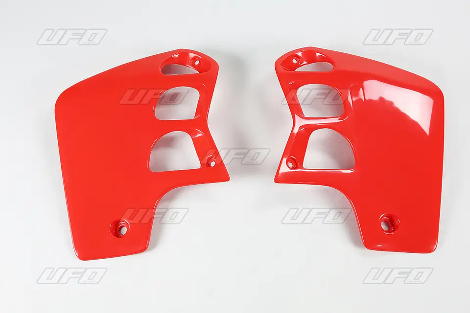 UFO kryty chladiče HONDA CR 500 89-01 barva červená (UFO RED) (UFO kryty chladiče HONDA CR 500 89-01 barva červená (UFO RED))