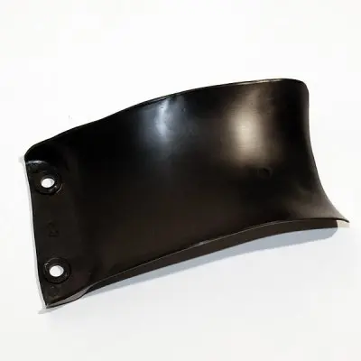 UFO kryt zadního tlumiče HONDA CR 125 89-92, CR 250 89-91, CR 500 89-01 barva černá ( )