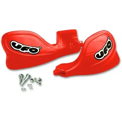 UFO chrániče páček HONDA CR 125/250/500 97-03, CR 80/85 96] barva červená (UFO chrániče páček HONDA CR 125/250/500 97-03, CR 80/85 96] barva červená)