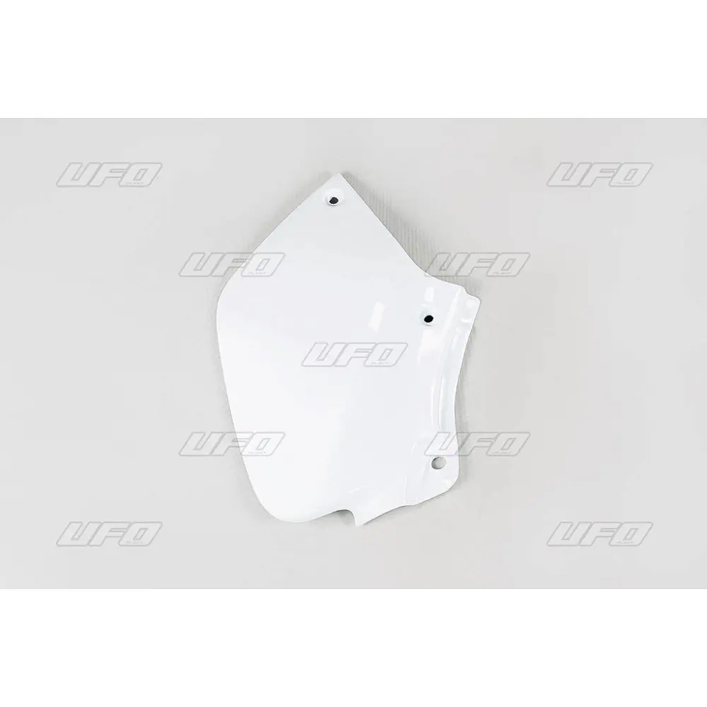 UFO boční tabulky na startovací číslo HONDA XR 250R 96-20 (1 kus levý) barva bílá (UFO boční tabulky na startovací číslo HONDA XR 250R 96-20 (1 kus)