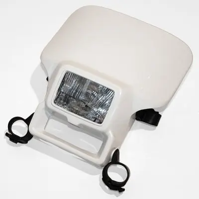 UFO přední světlo halogen HONDA XR 250/400R 96-17 kompletní barva červená (originální vzor) (UFO přední světlo halogen HONDA XR 250/400R 96-17)