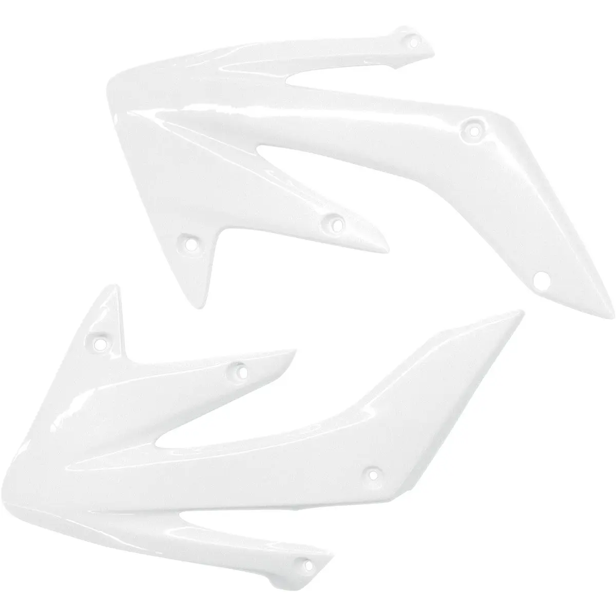 UFO kryty chladiče HONDA CRF 250R/CRF 250X 04-09 barva bílá (UFO kryty chladiče HONDA CRF 250R/CRF 250X 04-09 barva bílá)