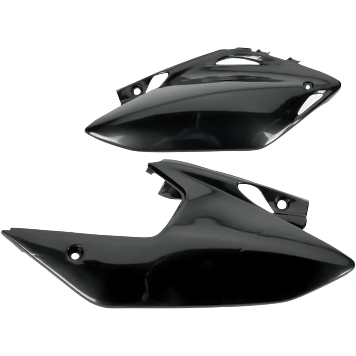 UFO boční tabulky HONDA CRF 450X 05-16 barva černá (UFO boční tabulky HONDA CRF 450X 05-16 barva černá)