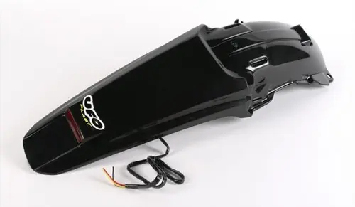 UFO zadní blatník HONDA CRF 450X 05-16, se světlem LED barva černá (UFO zadní blatník HONDA CRF 450X 05-16, se světlem LED barva černá)