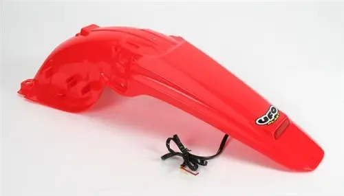 UFO zadní blatník HONDA CRF 450X 05-16, se světlem LED barva červená (UFO zadní blatník HONDA CRF 450X 05-16, se světlem LED barva červená)
