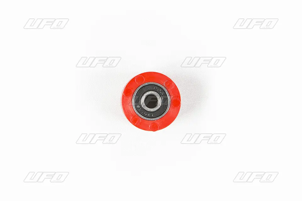 UFO rolna řetězu HONDA CRF 250R 05-09, CRF 450R 05-08 barva červená 79-5015 (8X34X23mm) (UFO rolna řetězu HONDA CRF 250R 05-09, CRF 450R 05-08 barva)