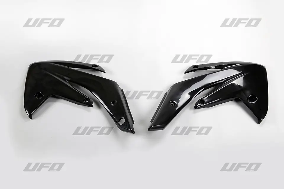 UFO kryty chladiče HONDA CRF 150 07-26, barva černá (UFO kryty chladiče HONDA CRF 150 07-26, barva černá)
