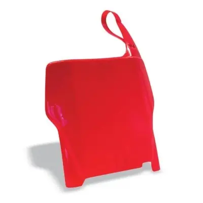 UFO tabulka na startovací číslo HONDA CRF 250R 08-09 CRF 450 08 barva červená (UFO tabulka na startovací číslo HONDA CRF 250R 08-09 CRF 450 08 barva)