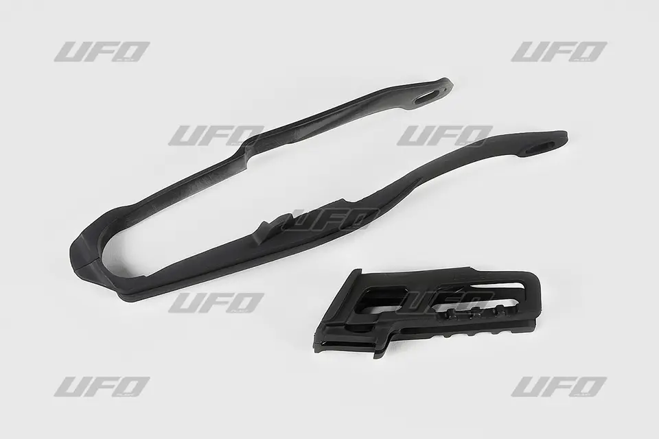UFO komplet kluzák (HO03671001) + vodítko (HO04623001) řetězu HONDA CR 125 / 250 07, CRF 250 R 07-09, CRF 450 R 07-08, CRF 250 / 450 X 07-16 barva
