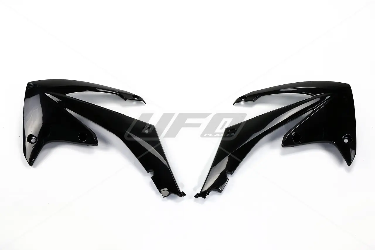 UFO kryty chladiče HONDA CRF 450R 09-12, CRF 250R 10-13 barva černá (UFO kryty chladiče HONDA CRF 450R 09-12, CRF 250R 10-13 barva černá)