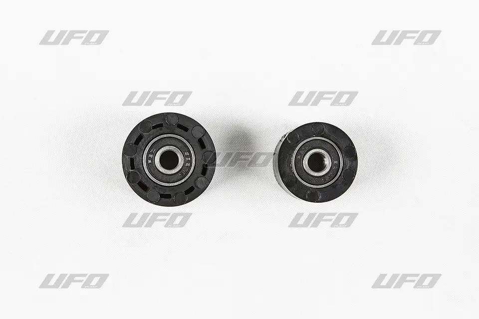 UFO rolna řetězu komplet 2 ks horní a spodní HONDA CRF 250R 12-21, CRF 450R/X 12-16 barva černá (8X38X24mm) I (8X34X24mm) 79-5014 ,79-5015 (UFO rolna)