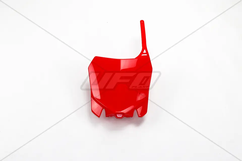 UFO tabulka na startovací číslo HONDA CRF 450R 13-16, CRF 250R 14-17 barva červená (UFO tabulka na startovací číslo HONDA CRF 450R 13-16, CRF 250R)