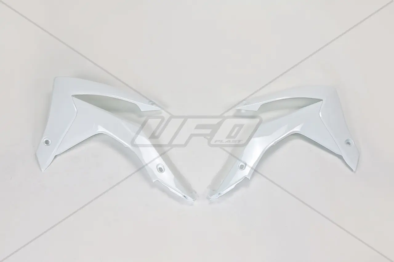 UFO kryty chladiče HONDA CRF 250R 14-17, CRF 450R 13-16 barva bílá ( )