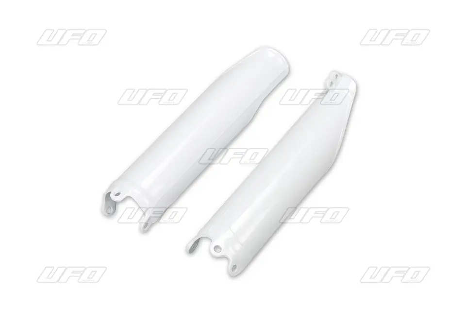 UFO kryty předních vidlic HONDA CRF 450R/450RX 17-18 barva bílá - VÝPRODEJ (UFO kryty předních vidlic HONDA CRF 450R/450RX 17-18 barva bílá -)