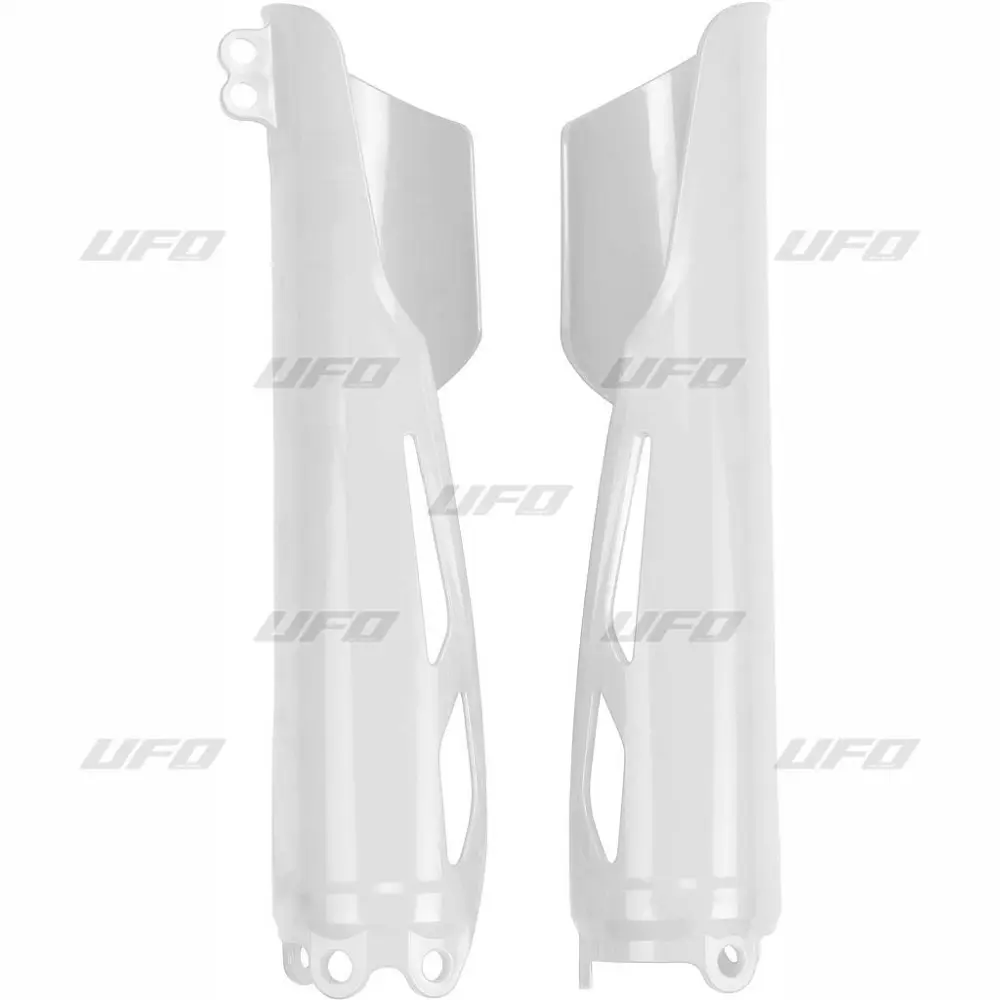 UFO kryty předních vidlic HONDA CRF 250R 19-26, CRF 450R 19-26, barva bílá (UFO kryty předních vidlic HONDA CRF 250R 19-26, CRF 450R 19-26, barva)
