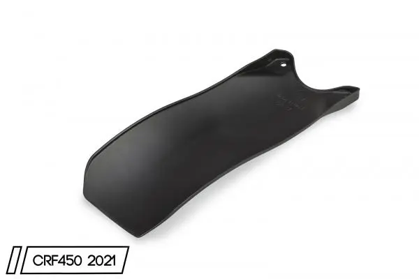 UFO kryt zadního tlumiče HONDA CRF 250R 22-26, CRF 450 R22-26, barva černá (UFO kryt zadního tlumiče HONDA CRF 250R 22-26, CRF 450 R22-26, barva)