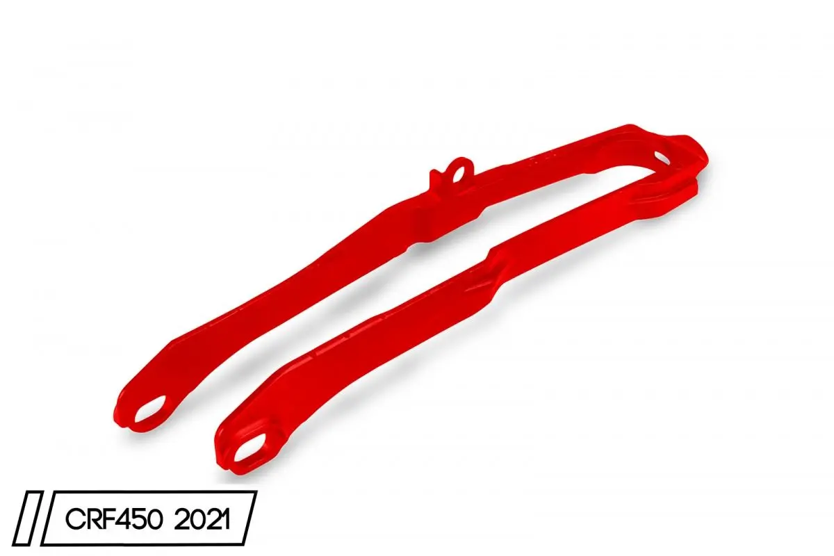 UFO kluzák řetězu HONDA CRF 250 R 20-26 , CRF 450 R 19-26 barva červená (UFO kluzák řetězu HONDA CRF 250 R 20-26 , CRF 450 R 19-26 barva červená)