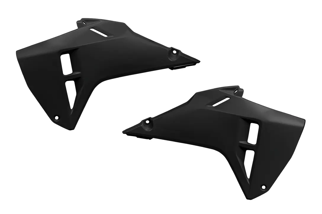 UFO kryty chladiče HONDA CRF 250R / 450R 25-26, barva černá ( )