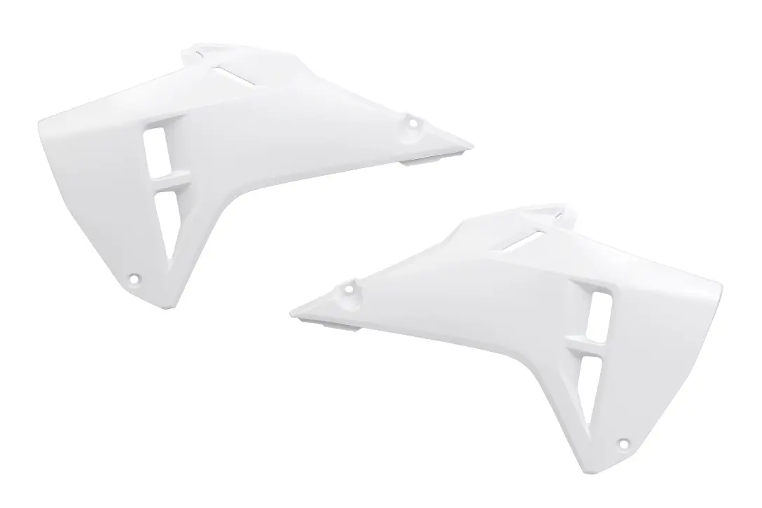 UFO kryty chladiče HONDA CRF 250R / 450R 25-26, barva bílá (UFO kryty chladiče HONDA CRF 250R / 450R 25-26, barva bílá)
