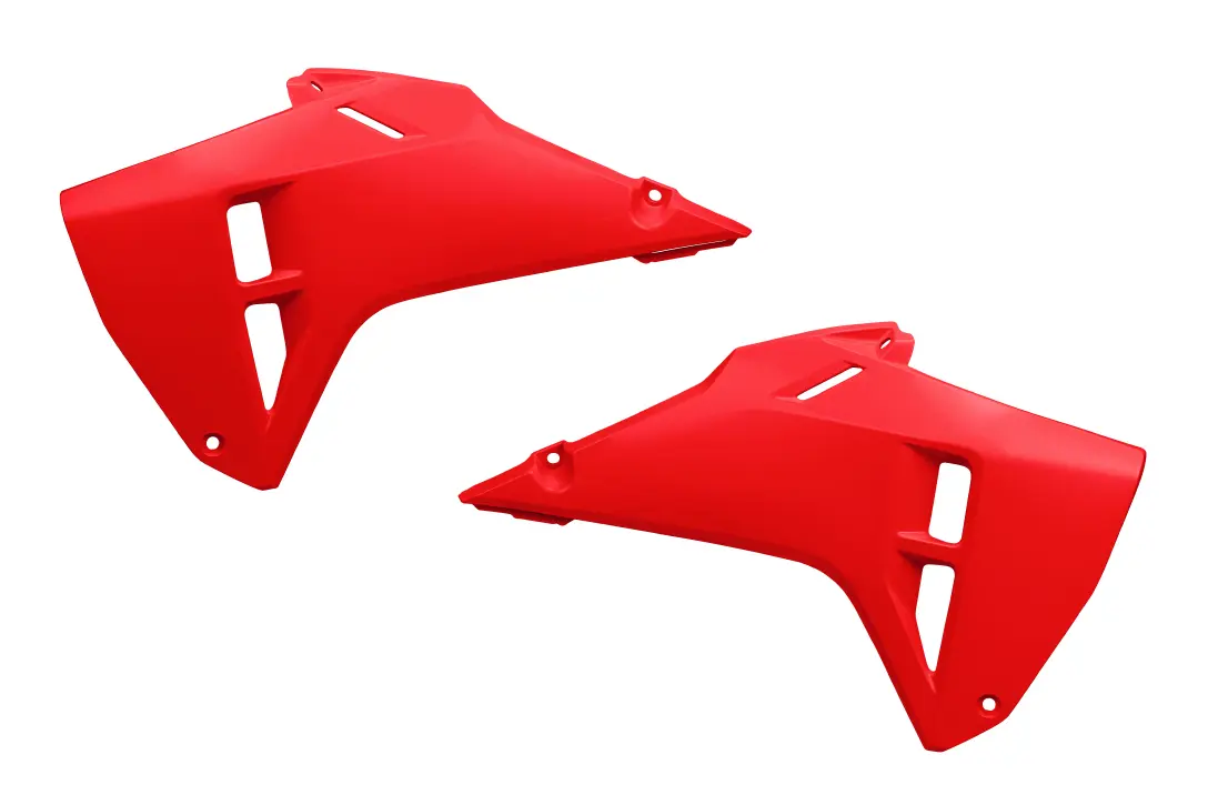 UFO kryty chladiče HONDA CRF 250R / 450R 25-26, barva červená ( )