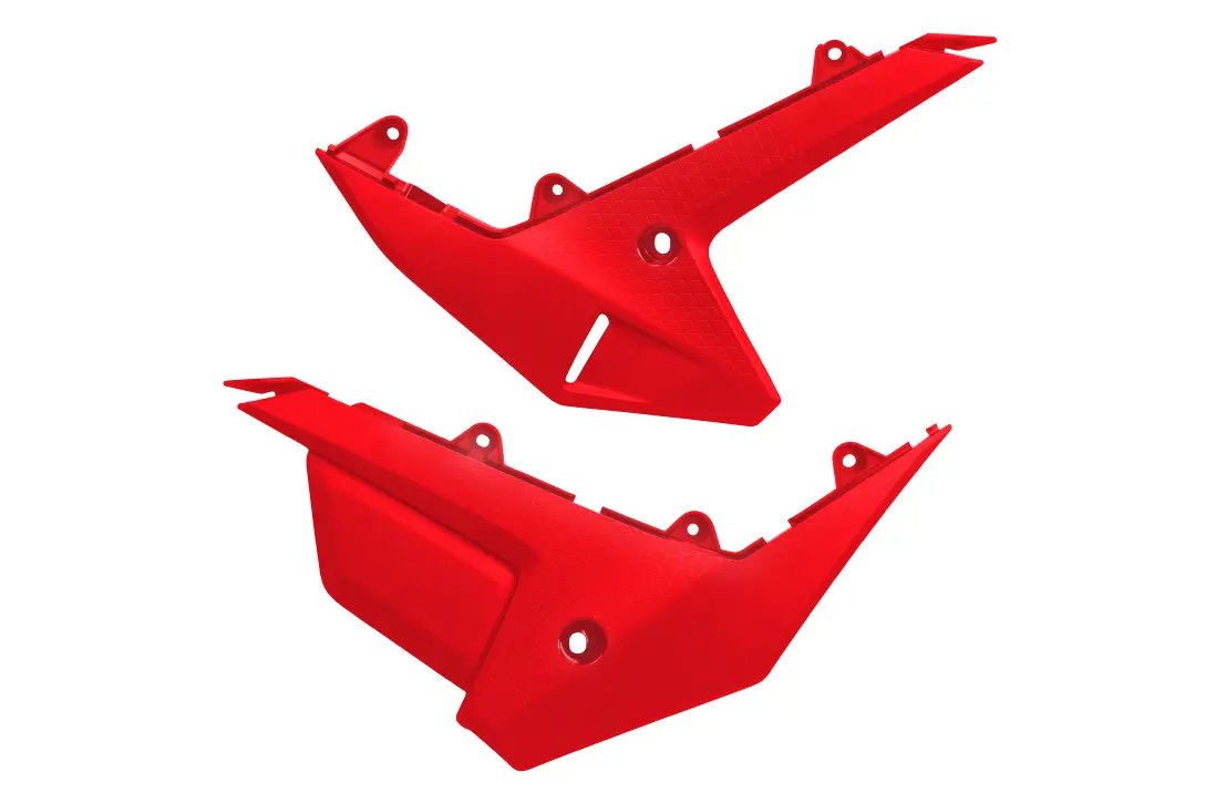 UFO boční tabulky na startovací číslo spodní HONDA CRF 250R / 450R 25-26, barva červená ( )