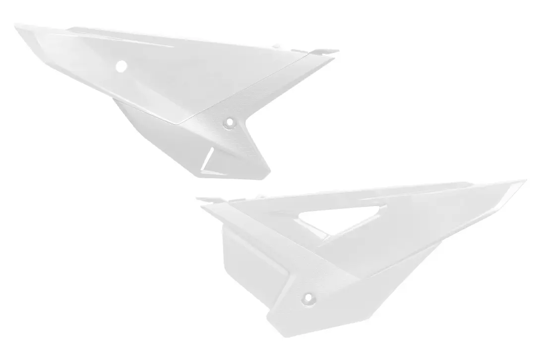 UFO boční tabulky na startovací číslo komplet CRF 250R / 450R 25-26, barva bílá ( )