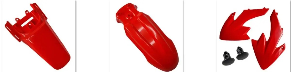 UFO kompletní sada plastů HONDA CRF 50 04-25 barva OEM (červená/bílá) (UFO kompletní sada plastů HONDA CRF 50 04-25 barva OEM (červená/bílá))
