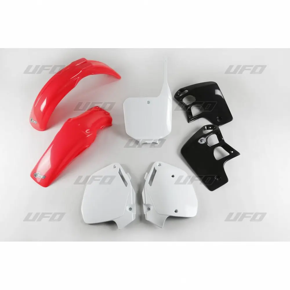 UFO kompletní sada plastů HONDA CR 500 95-00 barva OEM (červená/bílá/černá) (HO089E999) (UFO kompletní sada plastů HONDA CR 500 95-00 barva OEM)