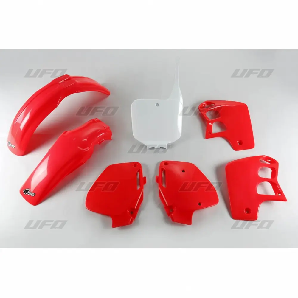 UFO kompletní sada plastů HONDA CR 500 91-94 barva OEM (červená/bílá) (UFO kompletní sada plastů HONDA CR 500 91-94 barva OEM (červená/bílá))