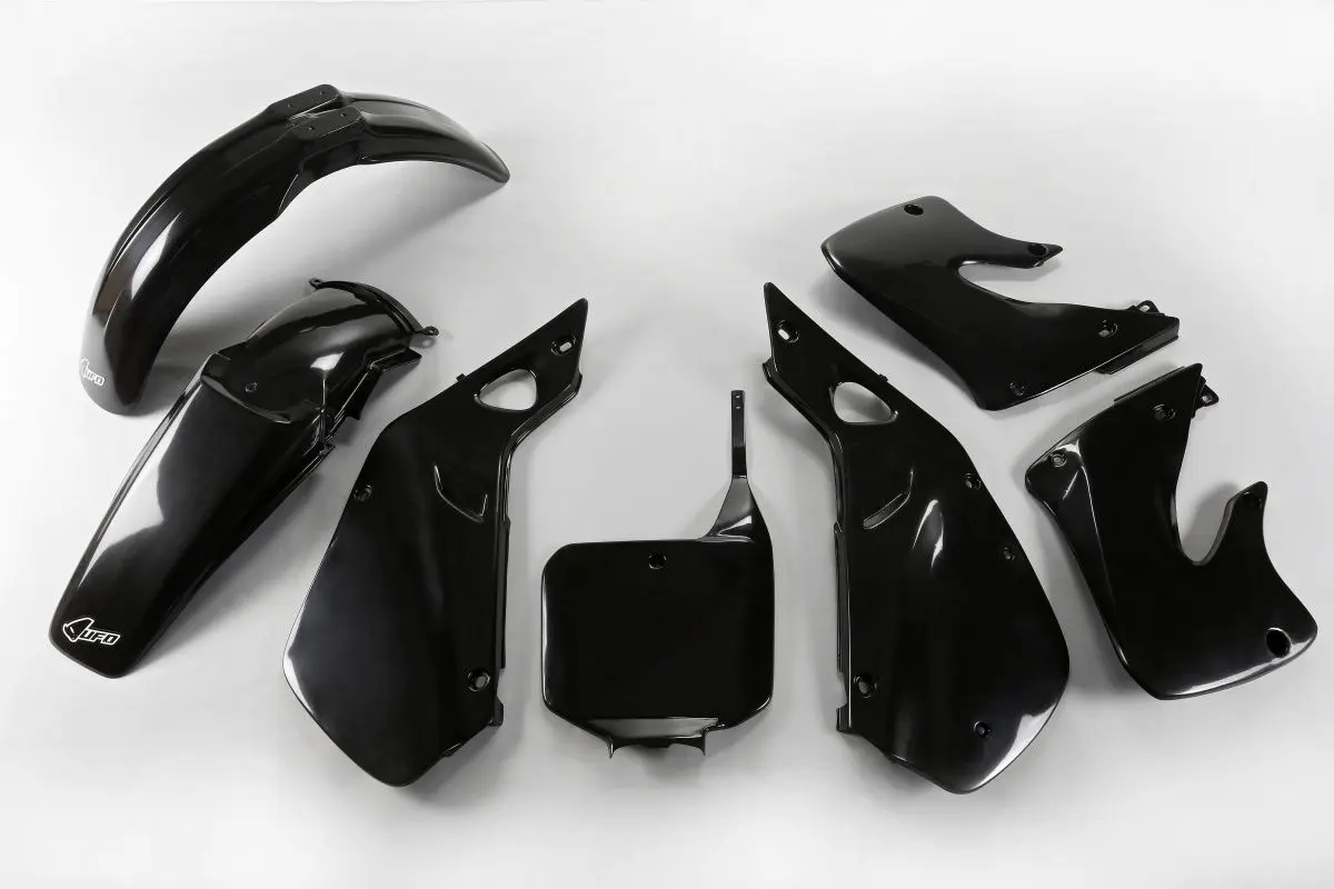 UFO kompletní sada plastů HONDA CR 125/250 97-99, barva černá ( )